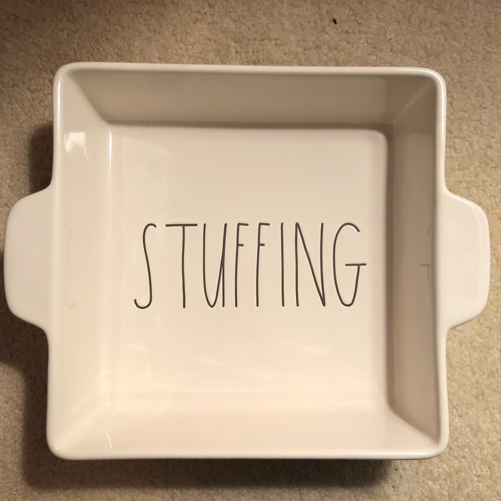 Rae Dunn Stuffing Casserole Dish NWOT